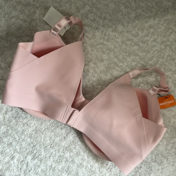 New! Warner’s No Side Effects Seamless breathable pink bra - Picture 3 of 8